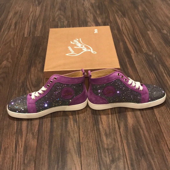 Christian Louboutin Crystal Sneakers - Picture 2 of 3